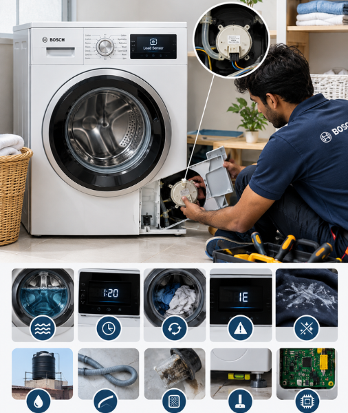 Professional On-Site Diagnostics & Rapid Resolution for Bosch Load Sensor Faults