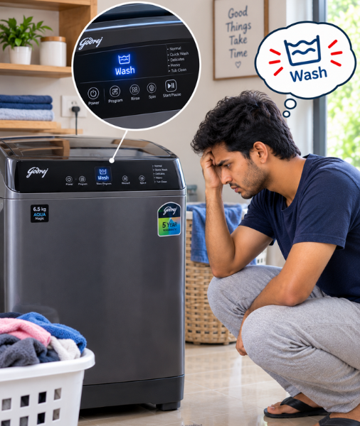 Professional On-Site Diagnostics & Rapid Resolution for Godrej Wash Cycle Stalls