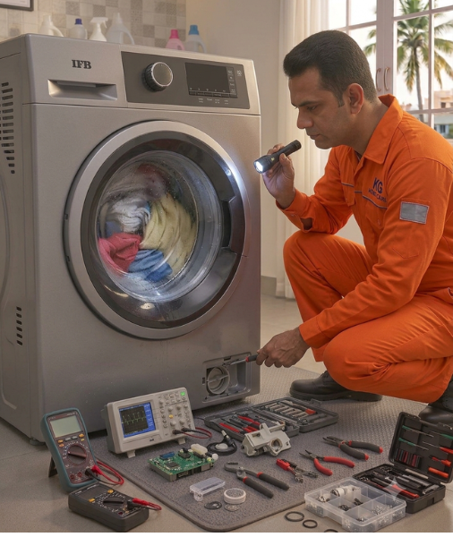 Doorstep Troubleshooting & Precision Hardware Repairs for Stuck IFB Washing Machine Doors