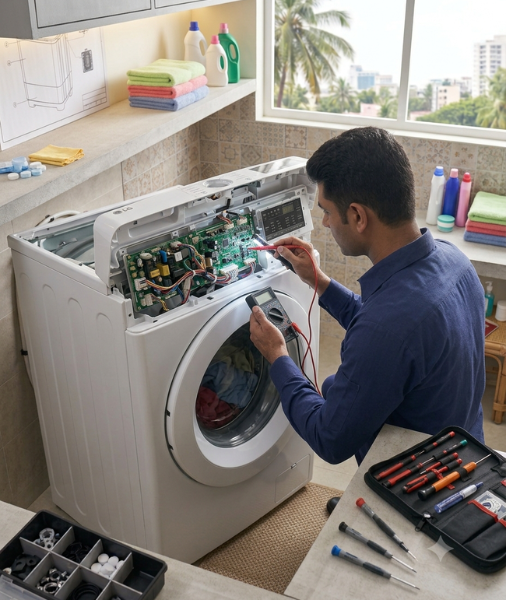 Doorstep Main Board & Inverter PCB Repair for LG Washing Machines Near You in Thoothukudi
