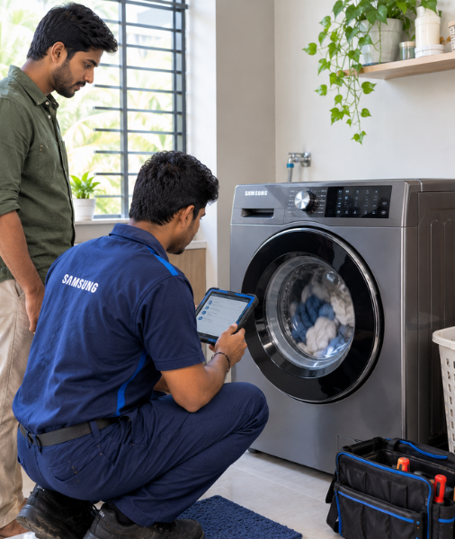 Professional On-Site Diagnostics & Rapid Resolution for Samsung Washing Machines