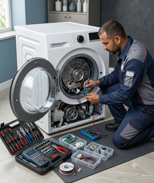 Doorstep Fault Diagnostics & Precision Hardware Repairs for Samsung Washing Machines