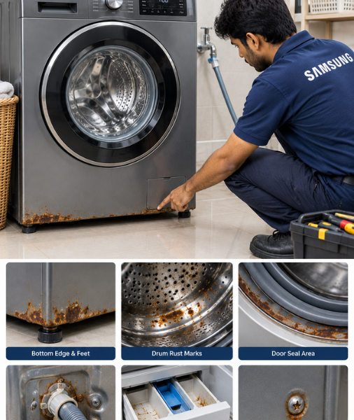 Professional On-Site Diagnostics & Rapid Resolution for Samsung Cabinet Corrosion