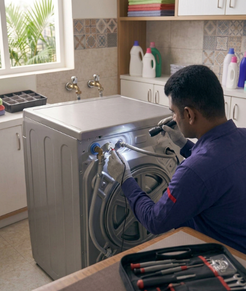 Professional Doorstep Solutions for Samsung Washing Machine Water Intake & Filling Issues in Thoothukudi