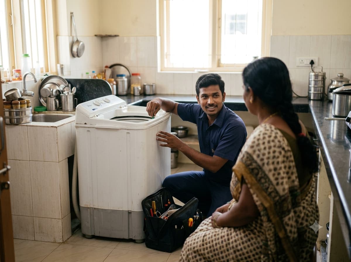 Why Choose Our Washing Machine Service Centre in Thoothukudi