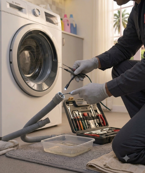 Doorstep Troubleshooting & Precision Hardware Repairs for Non-Spinning Whirlpool Washing Machines