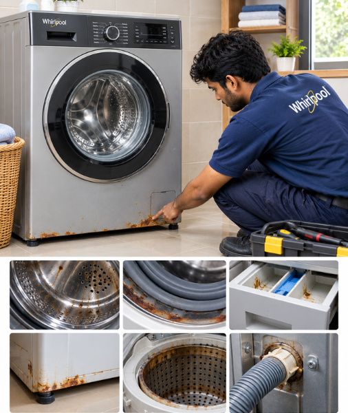 Professional On-Site Diagnostics & Rapid Resolution for Whirlpool Cabinet Corrosion