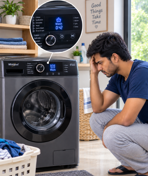 Professional On-Site Diagnostics & Rapid Resolution for Whirlpool Wash Cycle Stalls
