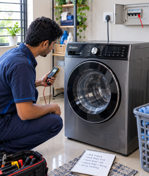 Professional On-Site Diagnostics & Rapid Resolution for Whirlpool Tripping Faults
